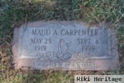 Maud A Carpenter