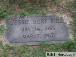 Jessie M Burt Rice