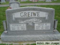 Rose K. Oliger Greiwe