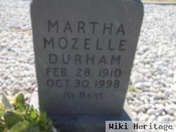 Martha Mozelle Anderson Durham