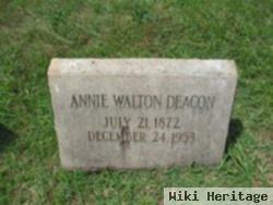 Annie Walton Deacon