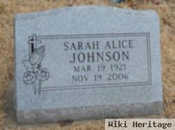 Sarah A Johnson