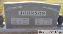 Ward Cleveland "johnny" Johnson