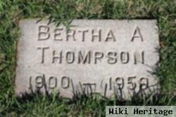Bertha Arnetta Butler Thompson