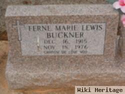 Ferne Marie Lewis Buckner