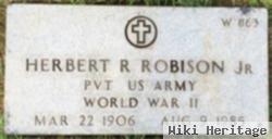 Herbert E Robison, Jr