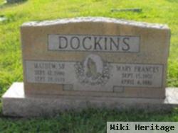 Mary Frances Moore Dockins