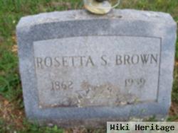 Rosetta M Stamback Brown