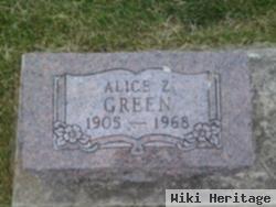 Alice Z. Green