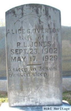 Alice G. Overton Jones