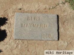 Bert Maynard