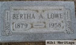 Bertha A. Lowe