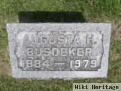 Augusta H. "gusta" Busdeker