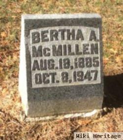 Bertha A Mcmillen