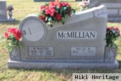 Willie W Mcmillian