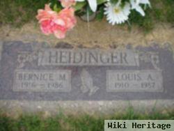 Louis A Heidinger