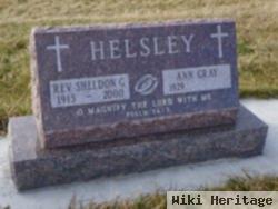 Rev Sheldon G. Helsley