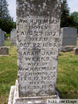 Sarah Jane Weeks Remsen