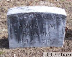 Anna E M Robinson Farnum