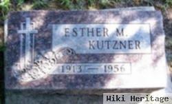 Esther M Wetterling Kutzner