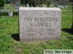 Eva Lurline Pederson Maxwell