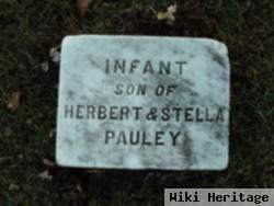 Infant Son Pauley