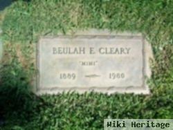 Beulah E Cleary