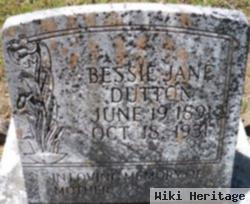 Bessie Jane Dutton