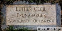 Luther Cecil "froney" Fronabarger