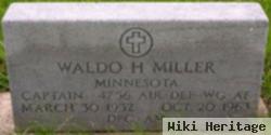 Capt Waldo H Miller