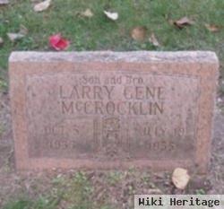 Larry Gene Mccrocklin