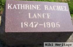 Kathrine Rachel Lance