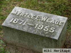 Myrtle E. Stevens Weage