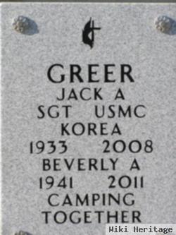 Jack A Greer