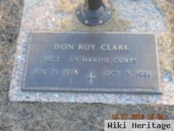 Sgt Don Roy Clark