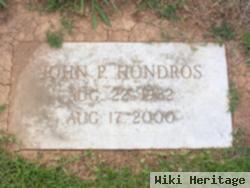 John P Hondros