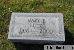 Mary E Marburger Lutz