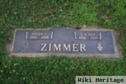 L A "pat" Zimmer