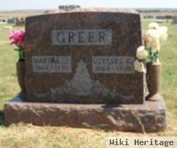 Ulysses G Greer