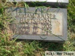 Miriam Kaiser Hartshorn