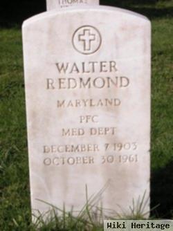 Pfc Walter Redmond