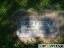 Astrid C Durham