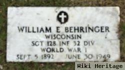 William E Behringer