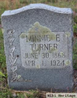 Minnie E Turner
