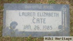 Lauren Elizabeth Cate