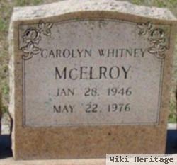 Carolyn Whitney Mcelroy