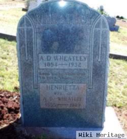 Henrietta Hawkins Wheatley