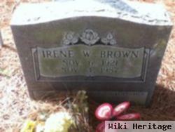 Irene W Brown