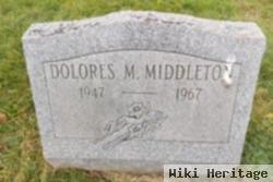 Dolores M Middleton