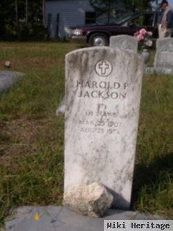 Harold P Jackson